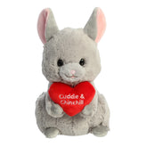 Aurora® - San Valentín - JUST SAYIN'™ - 9" Cuddle & Chinchill Chinchilla